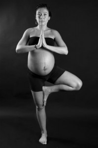 Maternity Yoga Pose